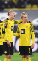 Fussball 1. Bundesliga Saison 21/22: Borussia Dortmund - FC Bayern Muenchen