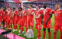 Fussball 1. Bundesliga Saison 21/22: Meister FC Bayern Muenchen