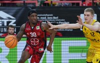 Basketball 2. Bundesliga 22/23: Tigers Tuebingen - Bayer Giants Leverkusen
