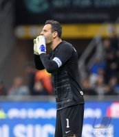 FUSSBALL SERIE A 2019/2020: Torwart Samir Handanovic (Inter Mailand)