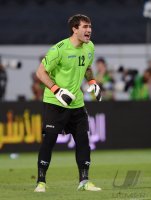 FUSSBALL INTERNATIONAL: Torwart Ignatiy NESTEROV (Usbekistan)