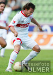 FUSSBALL 1. Bundesliga Stuttgart, AMANATIDIS Einzelaktion