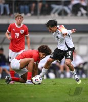 Fussball U 17 WM - Vorbereitung Testspiel
Oesterreich - Deutschland