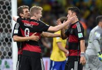 FUSSBALL WM 2014, HALBFINALE: Brasilien - Deutschland