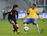 FUSSBALL INTERNATIONAL:  Japan - Brasilien