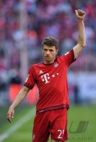 Fussball 1. Bundesliga  Saison 2015/2016: FC Bayern Muenchen - Borussia Moenchengladbach