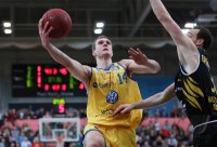 Basketball 1. Bundesliga 17/18 Hauptrunde: Walter Tigers Tuebingen - Basketball Laewen Braunschweig