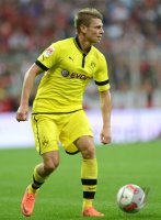 Fussball 1. Bundesliga, Supercup: FC Bayern Muenchen - Borussia Dortmund