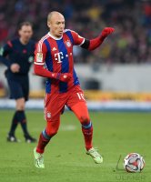 Fussball 1. Bundesliga Saison 14/15: Arjen Robben (FC Bayern Muenchen)