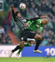 Fussball, 1. Bundesliga  Saison 2014/2015: Werder Bremen - FC Augsburg