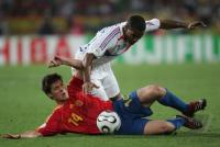 Fussball WM 2006: Spanien - Frankreich ; Spain - France