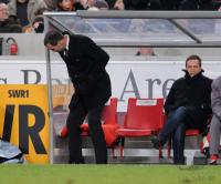 Fussball 1. Bundesliga : Trainer BABBEL  (VfB Stuttgart)