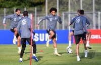 Fussball Training Deutsche Nationalmannschaft in Stuttgart