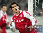 Fussball Testspiel: Duesseldorf - Muenchen, BALLACK jubelt