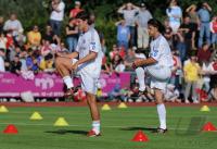 Fussball 1. Bundesliga: Training beim FC Bayern Muenchen