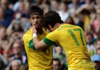 FUSSBALL Olympia 2012 Maenner: Brasilien - Weissrussland