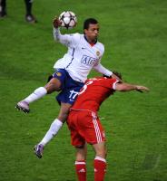 FUSSBALL  International CHL 09/10 : FC Bayern  Muenchen  - Manu