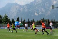 Fussball 1. Bundesliga: Training beim FC Bayern Muenchen