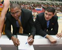 Basketball 1. Bundesliga 2005/2006 Walter Tigers Tuebingen - Alba Berlin Walter Tigers - Alba