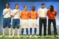 Praesentation des WM Outfits der Hollaendischen Nationalmannschaft
