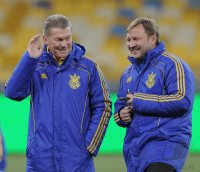 Fussball Trainer Oleg Blochin (Ukraine)