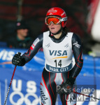 SKI   Weltcup  Riesensalalom  Park City Enttaeuschung; Alexandra Meisnitzer  (AUT)