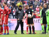 Fussball 1. Bundesliga Saison 18/19: FC Bayern Muenchen - Hannover 96