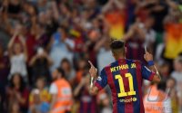 FUSSBALL International 2014/2015: JUBEL Neymar (Barca)