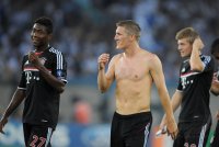 Fussball CHL  Saison 2011/2012: Bastian Schweinsteiger (FC Bayern Muenchen)