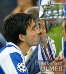 Fussball CHL Finale: Monaco - Porto, Jubel mit Pokal