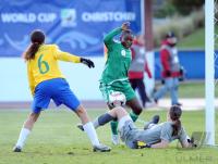 Fussball Frauen FIFA U 17  WM  2008  Nigeria - Brasilien