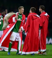 Fussball, 1. Bundesliga  Saison 2013/2014: SV Werder Bremen - Bayer 04 Leverkusen