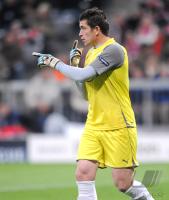 FUSSBALL  International CHL 09/10  Cedric Carrasso (Bordeaux)