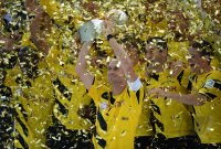 Fussball Bundesliga 14/15 Supercup Finale: JUBEL Borussia Dortmund