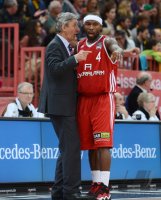 Basketball 1. Bundesliga 2012/2013:  Walter Tigers Tuebingen - FC Bayern Muenchen