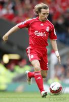 Fussball Barclays Premiership: Liverpool, ZENDEN Einzelaktion