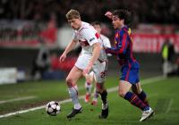 FUSSBALL  International CHL 09/10 : VfB Stuttgart -  FC Barcelona