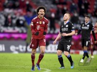 Fussball 1. Bundesliga Saison 21/22: FC Bayern Muenchen - Arminia Bielefeld