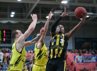Basketball 1. Bundesliga 17/18 Hauptrunde: Walter Tigers Tuebingen - MHP RIESEN Ludwigsburg