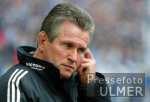 Fussball 1. Bundesliga: S04, HEYNCKES Gestik