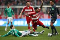Fussball 1. Bundesliga 07/08  FC Bayern Muenchen  -  SV Werder Bremen