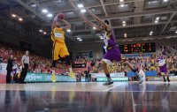 Basketball 1. Bundesliga  13/14  Walter Tigers Tuebingen - Phoenix Hagen