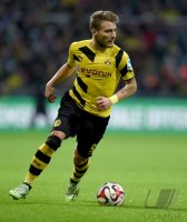 Fussball, 1. Bundesliga  Saison 2014/2015: SV Werder Bremen - Borussia Dortmund