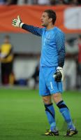 Fussball International:  Torwart Maarten Stekelenburg   (Holland)