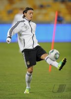 Fussball Training  der Deutsche Nationalmannschaft in Kiew