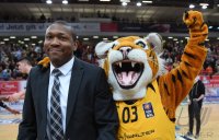 Basketball 1. Bundesliga 15/16 Hauptrunde: Walter Tigers Tuebingen - MHP RIESEN Ludwigsburg