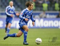 Fussball 1. Bundesliga: Schalke, RAFINHA Einzelaktion