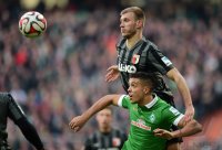 Fussball, 1. Bundesliga  Saison 2014/2015: Werder Bremen - FC Augsburg