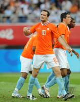 FUSSBALL  Olympia 2008   Vorrunde  Maenner   Niederlande - Japan