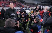 FUSSBALL  International CHL 09/10 :  Trainer GROSS (VfB Stuttgart)